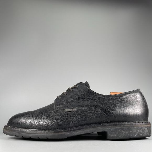 Mephisto Air Relax Goodyear Welt Men 10.5 Black Pebbled Leather Plain Toe Casual main image 5